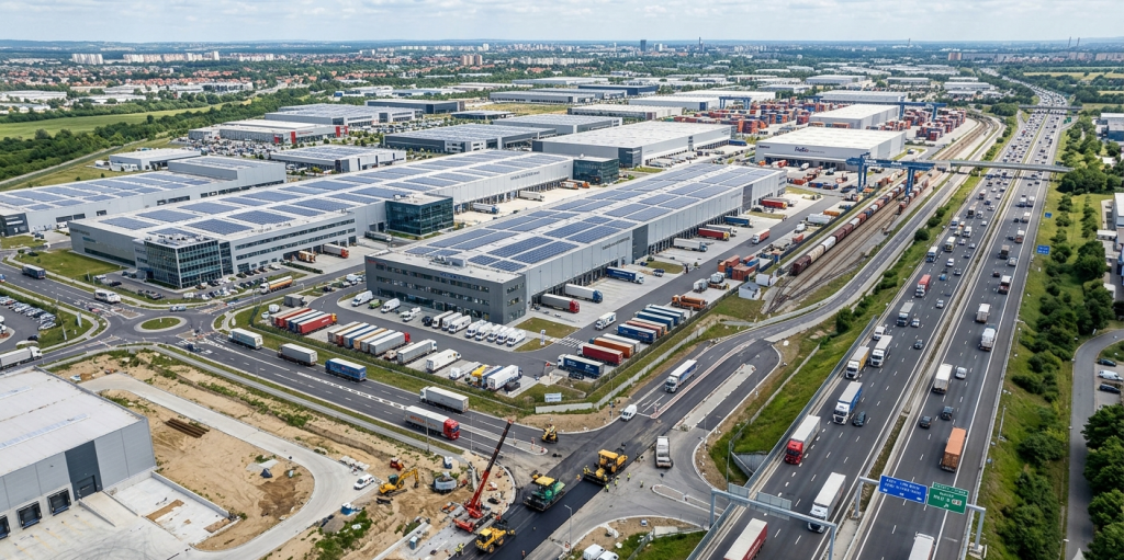 industrial property value in Kota Seri Langat with modern factory and warehouse